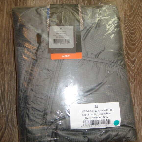 Beyond A3 Alpha Lochi Reversible Jacket Navy/Beyond Grey Medium Regular - Picture 8 of 16